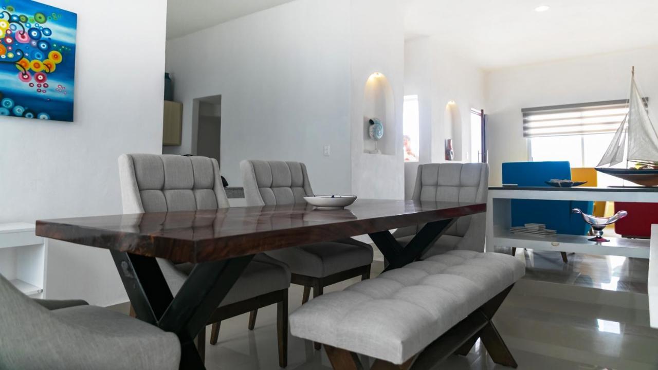 Confortable Casa En Cozumel, Condominio Con Vista Al Mar # 10 Exterior foto