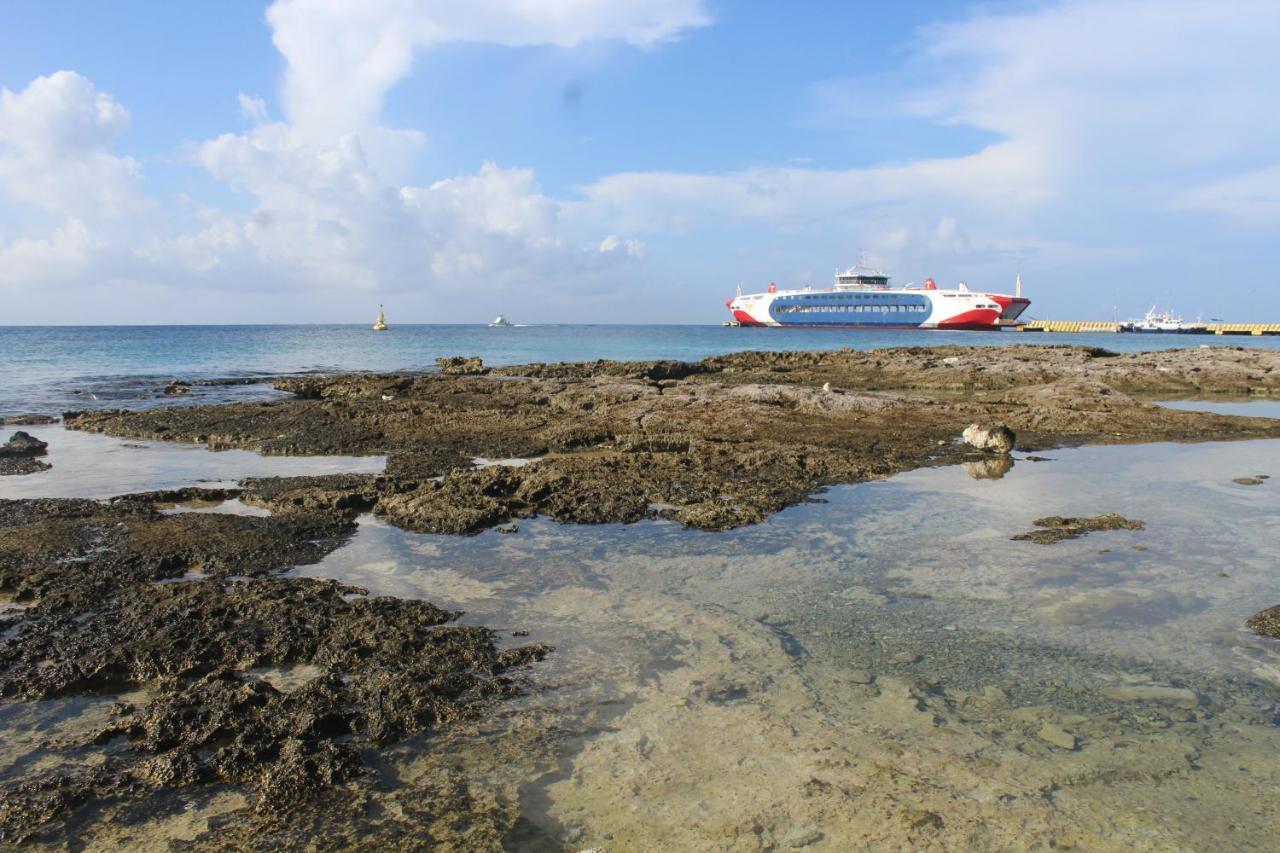 Confortable Casa En Cozumel, Condominio Con Vista Al Mar # 10 Exterior foto